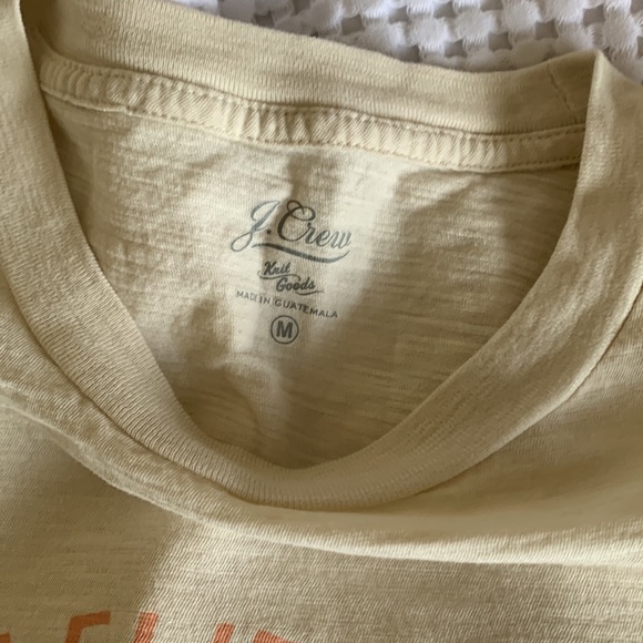 J.Crew Port Elizabeth tee in cream⛵️🚢🏝️ - Picture 9 of 14